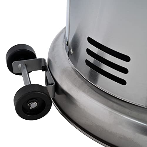 Stainless Steel Outdoor Gas Patio Heater Set