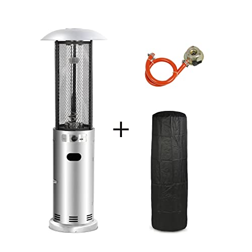 Stainless Steel Outdoor Gas Patio Heater Set