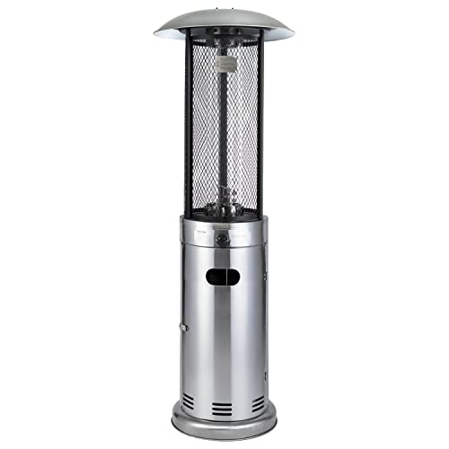 Stainless Steel Outdoor Gas Patio Heater Set