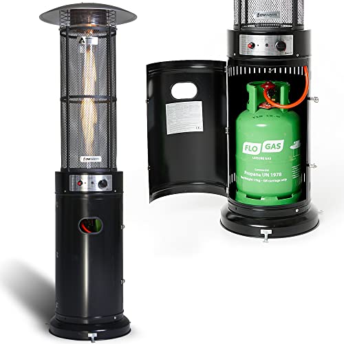 Realglow 15KW Black Flame Patio Heater