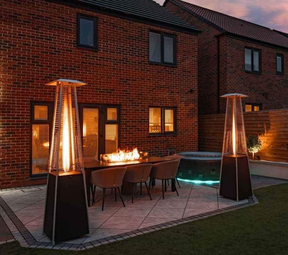 Pyramid 13kW Real Flame Gas Patio Heater