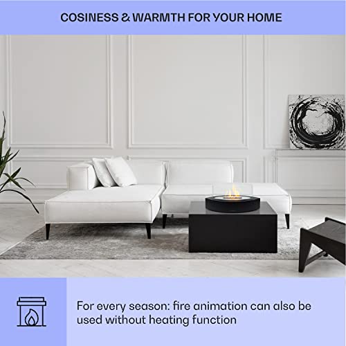Portable Bio Ethanol Tabletop Fireplace 2.2kW