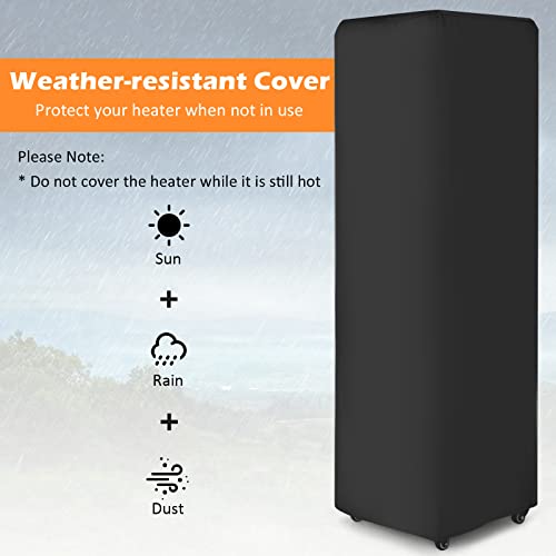 COSTWAY Portable Outdoor Gas Patio Heater - 12 KW