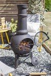 La Hacienda Sierra Large Cast Iron Fireplace Grill