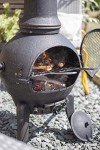La Hacienda Sierra Large Cast Iron Fireplace Grill