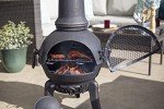 La Hacienda Sierra Large Cast Iron Fireplace Grill