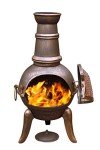 Gardeco 90cm Granada Outdoor Cast Iron Chimenea