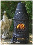 Mexican Style Cast Iron Wood-Fired Pizza Oven