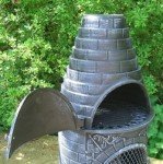 Mexican Style Cast Iron Wood-Fired Pizza Oven