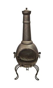 La Hacienda Murcia Extra-Large Steel Garden Fireplace