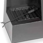 Dellonda Black Steel Wood Burner/Chiminea - DG105