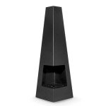 Dellonda Black Steel Wood Burner/Chiminea - DG105