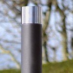 La Hacienda Extra Large Black Steel Chimenea
