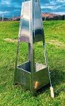OTZ Premium Stainless Steel Weather-Resistant Firepit