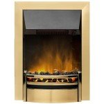 Kansas Brass 2kW Inset Electric Fireplace with Glove