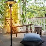 Electric Patio Heater - 2000W Waterproof Indoor/Outdoor