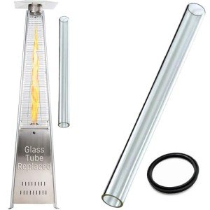 GardenCo Gas Patio Heater Pyramid with Wheels