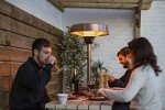 La Hacienda Copper Tabletop Patio Heater