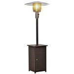 12KW Outdoor Patio Heater with Wicker Table Top