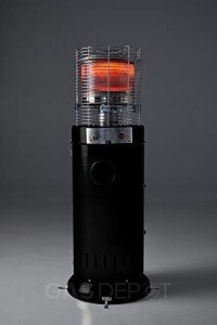 Realglow 13KW Black Gas Patio Heater