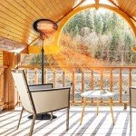 DONYER POWER 1500W Retractable Electric Quartz Heater