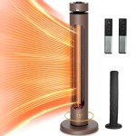 1500W Portable Infrared Patio Heater with Remote