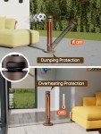 1500W Portable Infrared Patio Heater with Remote