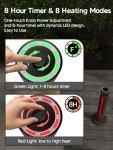 1500W Portable Infrared Patio Heater with Remote