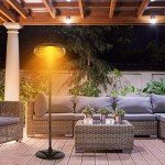 PRO-ELEC 2kW Patio Infrared Heater