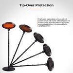 PRO-ELEC 2kW Patio Infrared Heater