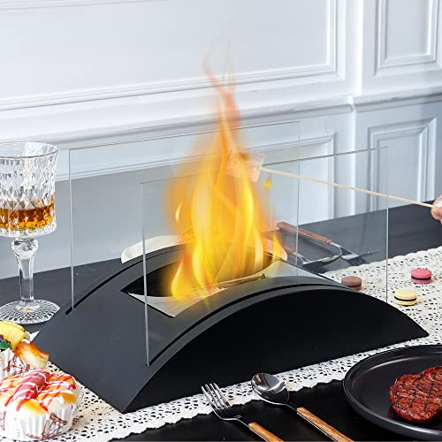 JSMY 34cm Portable Bioethanol Tabletop Fireplace