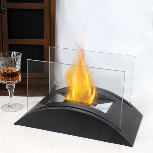 JSMY 34cm Portable Bioethanol Tabletop Fireplace