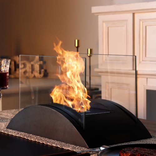 JSMY 34cm Portable Bioethanol Tabletop Fireplace
