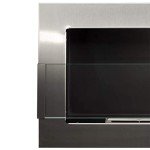 Modern Bioethanol Fireplace 900 x 400 Stainless Steel