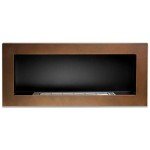 Modern Bioethanol Wall Fireplace - Easy Install
