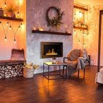 Modern Bioethanol Wall Fireplace - Easy Install