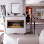 Modern Bioethanol Wall Fireplace - Easy Install