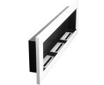 Modern Bio Ethanol Wall-Mounted Fireplace - White