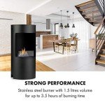 Klarstein Phantasma Niro Ethanol Fireplace - Black