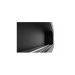 Wall-Mounted Bioethanol Fireplace with Glass Protection