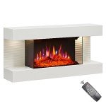 FLAMEKO Atacama Wall Mounted Fireplace with Remote