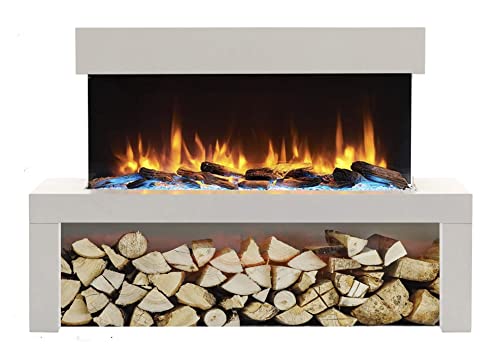 Wykeham Electric Fireplace Suite with Remote Control
