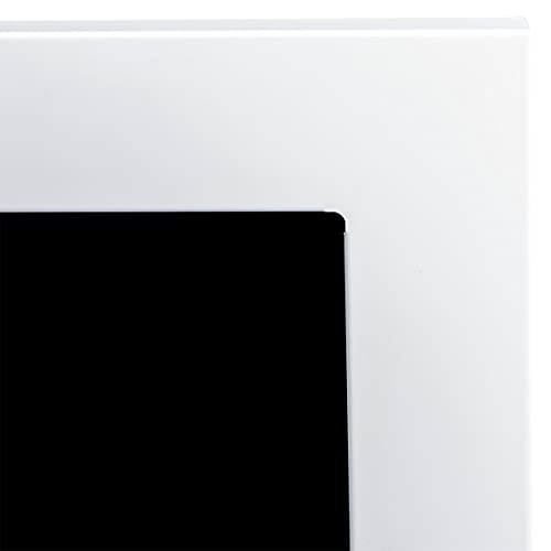 Modern White Wall-Mounted Bio Ethanol Fireplace