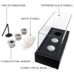 Portable 45cm Ethanol Tabletop Fire Pit