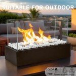 Portable 45cm Ethanol Tabletop Fire Pit