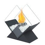 Diamond Portable Tabletop Fire Bowl - Bio Ethanol
