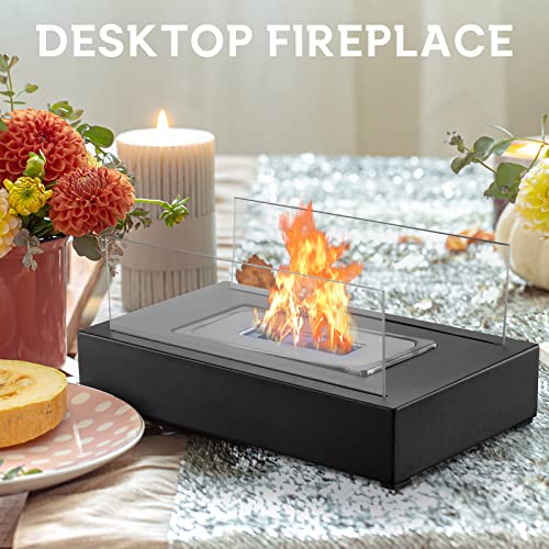 Yamvisa Portable Bioethanol Tabletop Fireplace