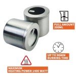 Portable Tabletop Bioethanol Fireplace for Indoor/Outdoor