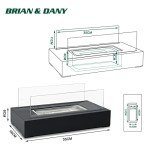 Tabletop Bioethanol Fireplace by Brian & Dany