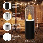 Bio Ethanol Ventless Fireplace with Fire Bowl